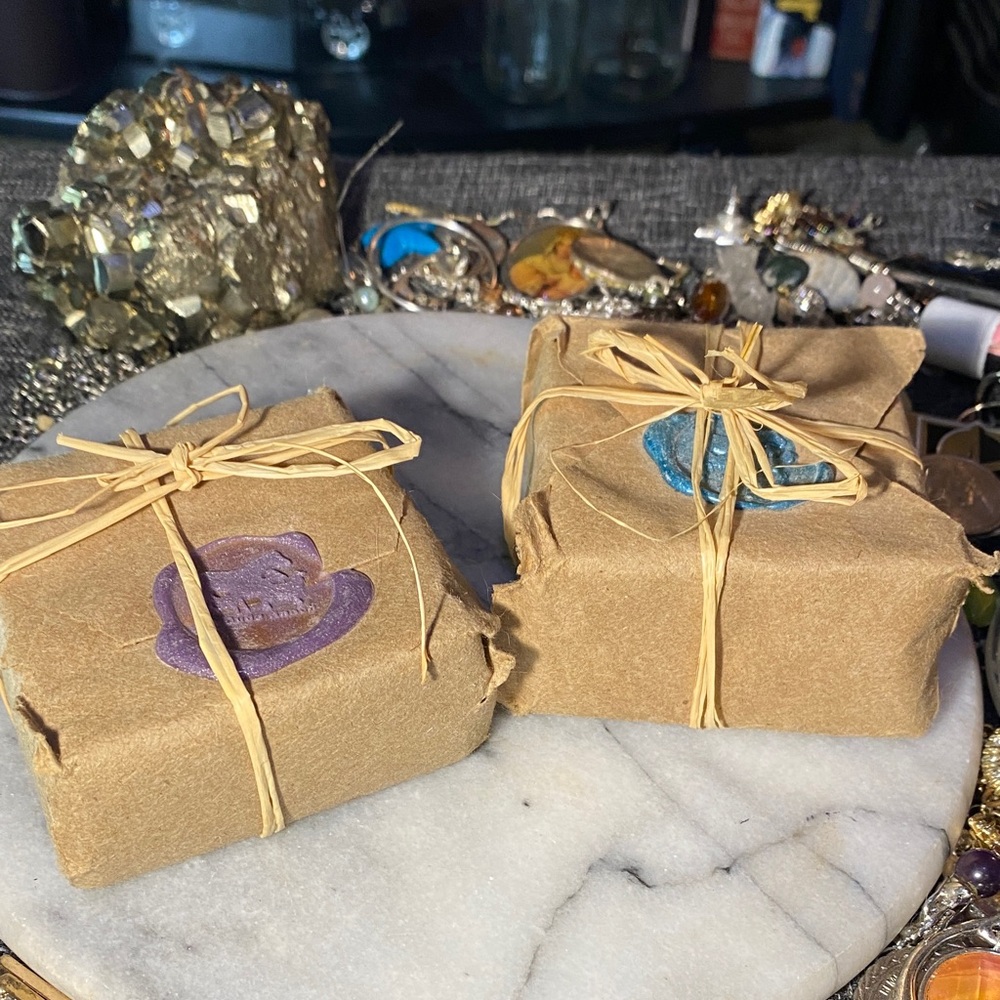 The Dude Ranch Handcrafted Soap with Wax Seal from Asheville NC